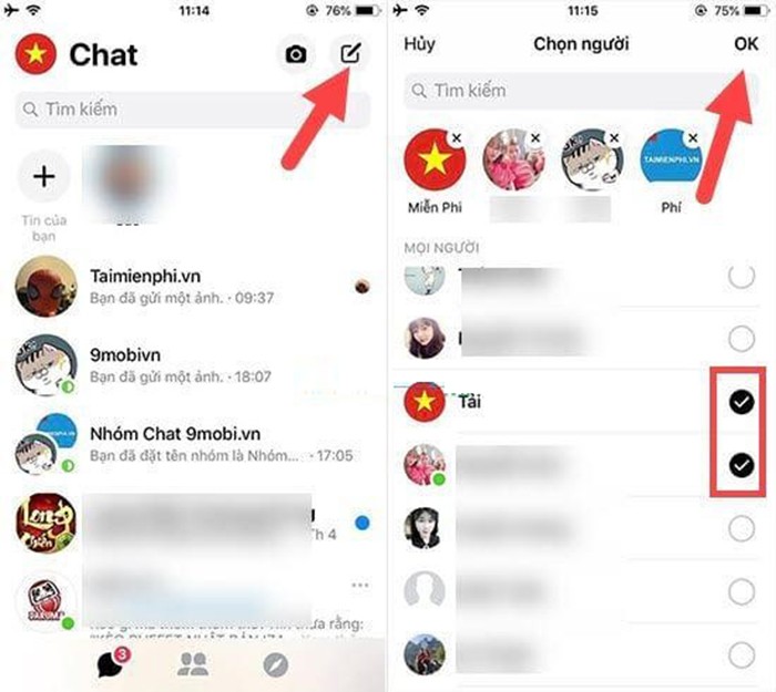 B1 – Tạo Group Messenger trên IOS